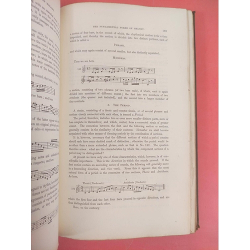 218 - HIGGINS W. M.  The Philosophy of Sound & Musical Composition. Hand col. frontis, eng. ... 