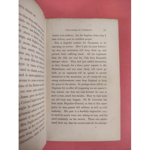 223 - SALE LADY.  A Journal of the Disasters in Afghanistan. Fldg. plan (tape strengthening). Or... 