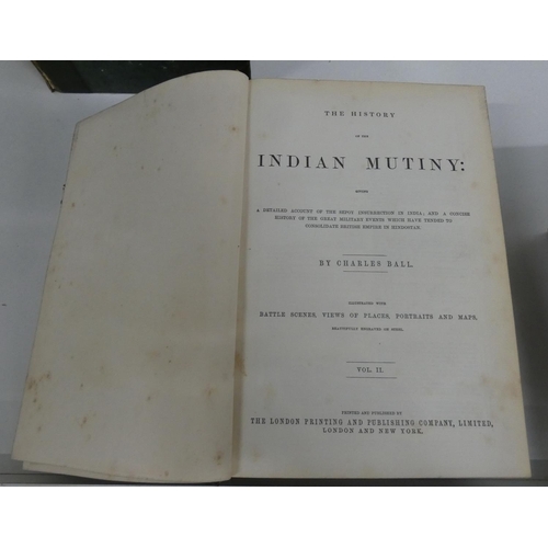 160 - CHAMBERS W. & R. (Pubs).  The History of the Indian Revolt & of the Expeditions to... 