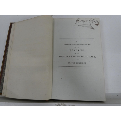 167 - MURRAY HON. MRS. of Kensington.  A Companion & Useful Guide to the Beauties of Scotland, to the ... 