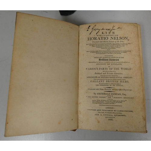 241 - DUNCAN ARCHIBALD.  The Life of the Late Most Noble Lord Horatio Nelson, with A Correct Nar... 