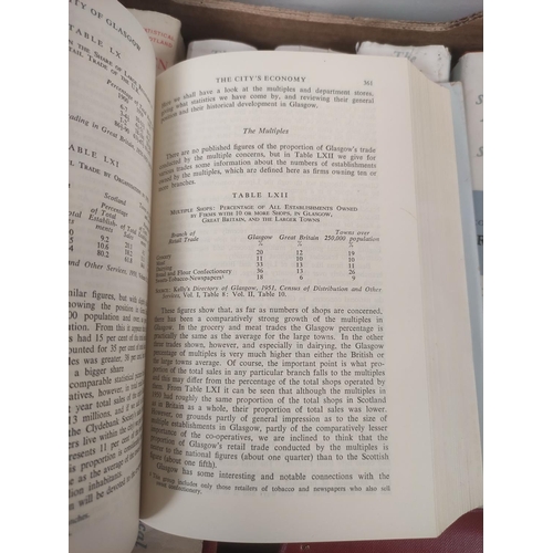 107 - THIRD STATISTICAL ACCOUNT OF SCOTLAND.  Vols. 1 to 12 & 10 others. Orig. red cloth, ma... 