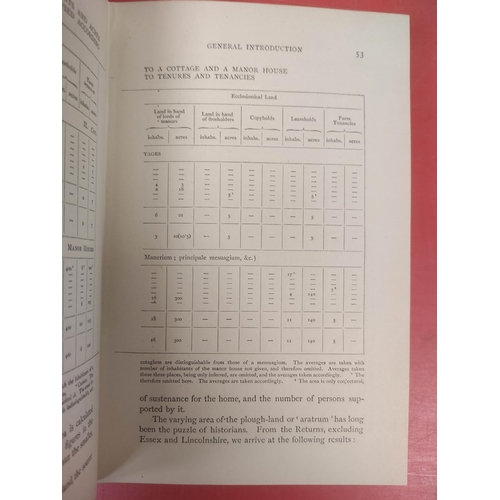 110 - LEADAM I. S.  The Domesday of Inclosures, 1517-1518. 2 vols. Orig. brown cloth. Royal Hist... 