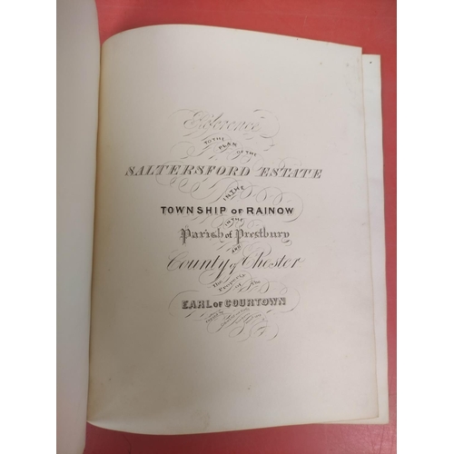 111 - Rothbury Infields.  Corn & Hay Tythe for the Year 1746. Manuscript account pocket-book... 