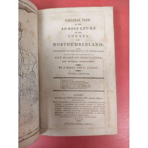 112 - BAILEY J. & CULLEY G.  General View of the Agriculture of the County of Northumberland... 
