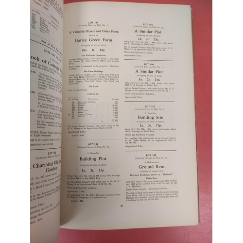 115 - Alderley Park Estates, Cheshire.  Illus. folio sale catalogue (664 lots - 4,624 acres). 1938.... 