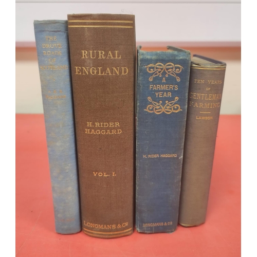 118 - LAWSON WILLIAM & HUNTER C. D.  Ten Years of Gentleman Farming at Blennerhasset. Fronti... 