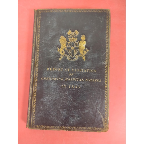 123 - GREENWICH HOSPITAL ESTATES.  Report of the Proceedings of Sir John Colpoys, Sir William Be... 