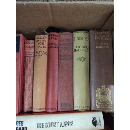 22 - RIDER HAGGARD H.  26 various novels.