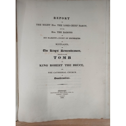 150 - JARDINE SIR HENRY.  Report to the Right Hon. the Lord Chief Baron & the Hon. the Barons of His M... 