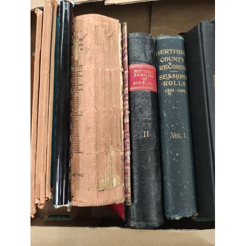 291 - JAMES C. S. (Ed).  Yorkshire Marriage Registers, West Riding. 2 vols. Rebound half calf. 1... 