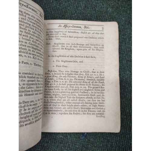 293 - GILPIN R.  An Assize-Sermon Preach'd ... at Carlisle, September the 10th ANN.1660. 24pp. L... 