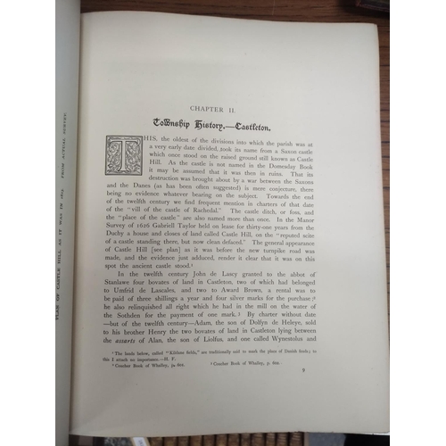 294 - FISHWICK HENRY.  The History of the Parish of Rochdale. Frontis & illus. Quarto. Rebac... 