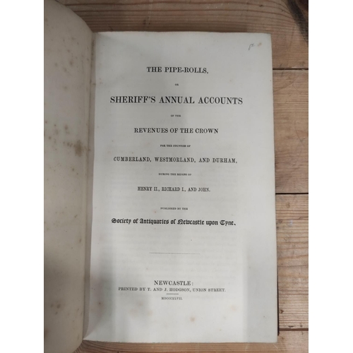 298 - BALLANTYNE DYKES F. L.  A Survey of the Roman Road from Maryport to Papcastle. Fldg. map & orig.... 