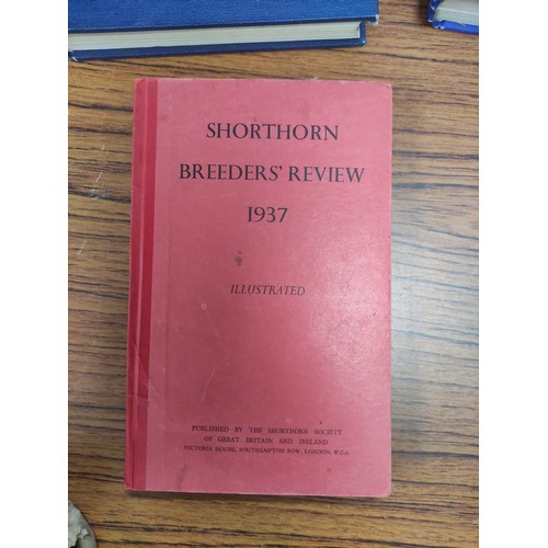 140 - Shorthorn Breeders' Review.  Illus. & adverts. Orig. brds. 1937; also T. B. Marson, Th... 