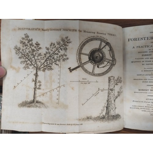 149 - MONTEATH ROBERT.  The Forester's Guide or A Practical Treatise on the Training & Pruning of Fore... 