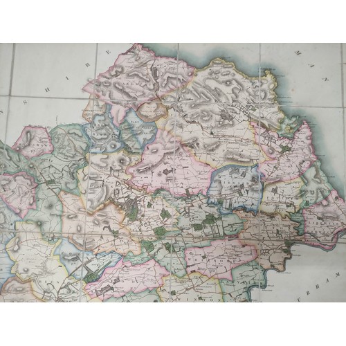 153 - SHARP, GREENWOOD & FOWLER (Pubs).  Map of the County of Berwick ... Surveyed in the Years 1825 &... 