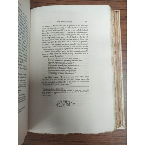 154 - MUIRHEAD GEORGE.  The Birds of Berwickshire. 2 vols. Ltd. ed. 8/100 on hand-made papers. E... 