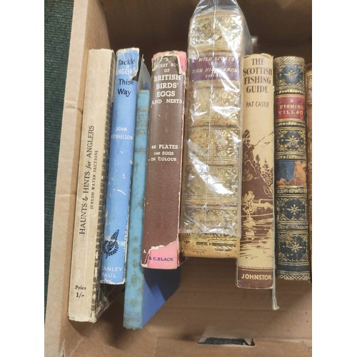 227 - Angling, Field Sports & The Countryside.  A carton of various vols.