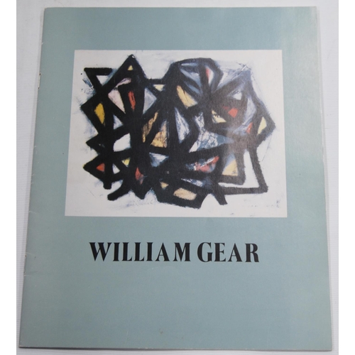 290 - William Gear RA FRSA RBSA (Scottish, 1915 - 1997)Catalogue of 'Retrospective Exhibition from the Art... 