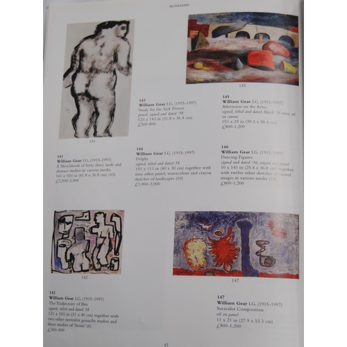 290 - William Gear RA FRSA RBSA (Scottish, 1915 - 1997)Catalogue of 'Retrospective Exhibition from the Art... 