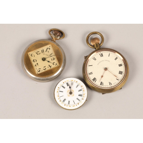 77 - Three open face pocket watches