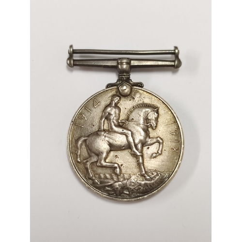 109 - World War I campaign medal awarded to Private R Sillars, 9377, Royal Scots Fusiliers.