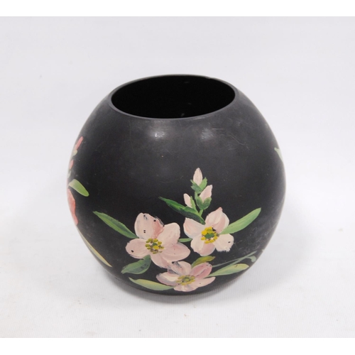 54 - Art pottery bowls and vases, oviform vase, spill vases modelled as thistles etc.