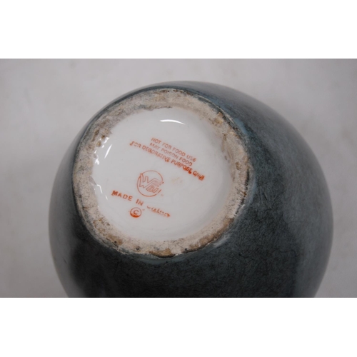 54 - Art pottery bowls and vases, oviform vase, spill vases modelled as thistles etc.