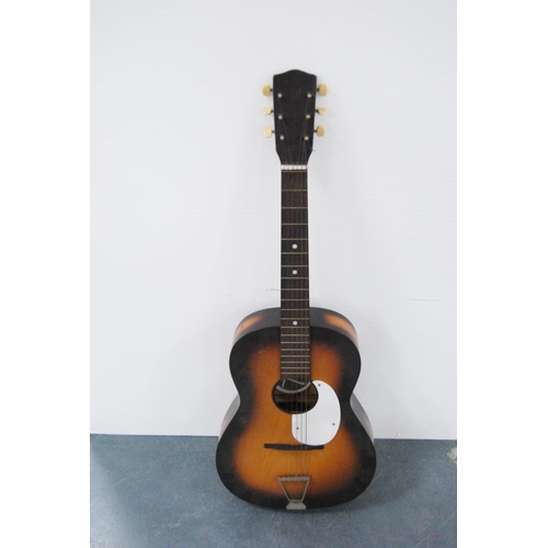 61 - Child's Kansas acoustic guitar.