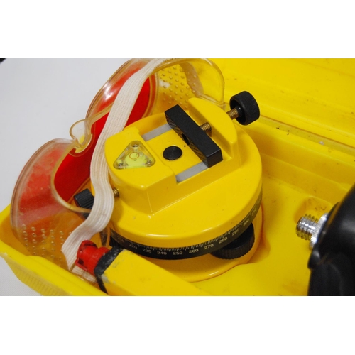 66 - Power Master sonic laser level, cased.