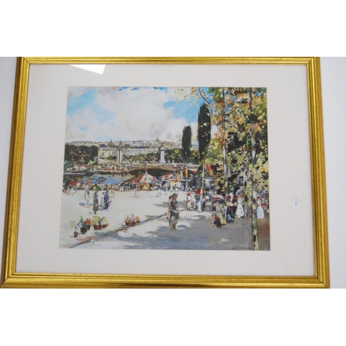 67 - David WilsonGlen LogiePencil signed etching, and a print after James Kay.  (2)... 