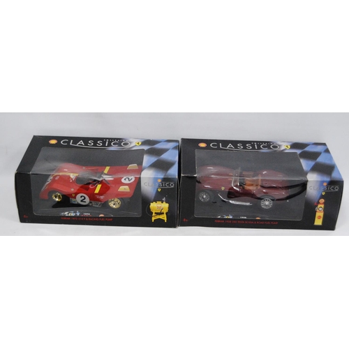 72 - Two Shell Classic Collection model cars to include 1958 Ferrari 250 Testa Rossa and a 1972 Ferrari 3... 