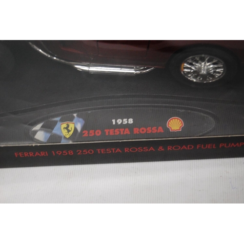 72 - Two Shell Classic Collection model cars to include 1958 Ferrari 250 Testa Rossa and a 1972 Ferrari 3... 