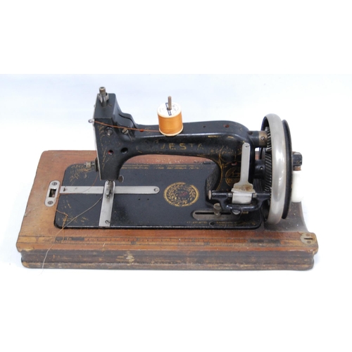 75 - Vesta portable sewing machine.