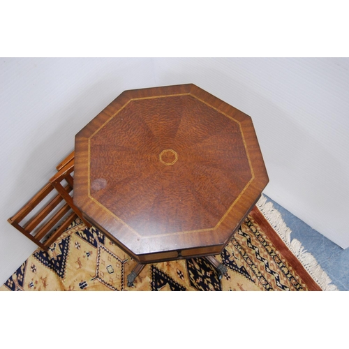 78 - Reproduction octagonal occasional table etc.