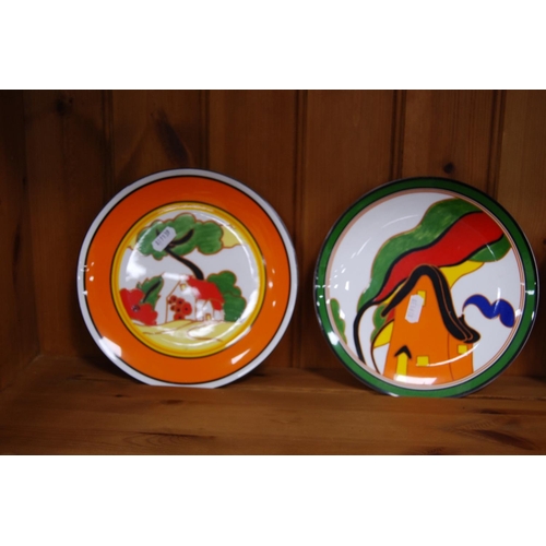33 - Collection of ten assorted Wedgwood Clarice Cliff 'Bizarre' limited edition plates.&nbsp; (10)