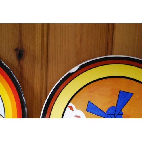 33 - Collection of ten assorted Wedgwood Clarice Cliff 'Bizarre' limited edition plates.&nbsp; (10)