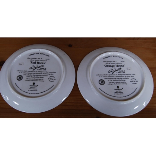 33 - Collection of ten assorted Wedgwood Clarice Cliff 'Bizarre' limited edition plates.&nbsp; (10)