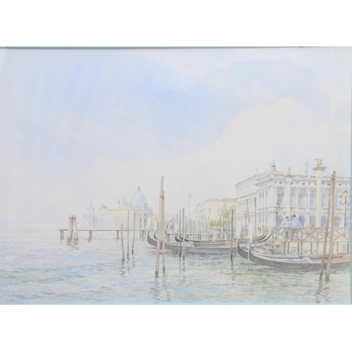 478 - JOHN LEITH (Scottish Contemporary), Venice, watercolour, signed lower right, 47cm x 65cm. 