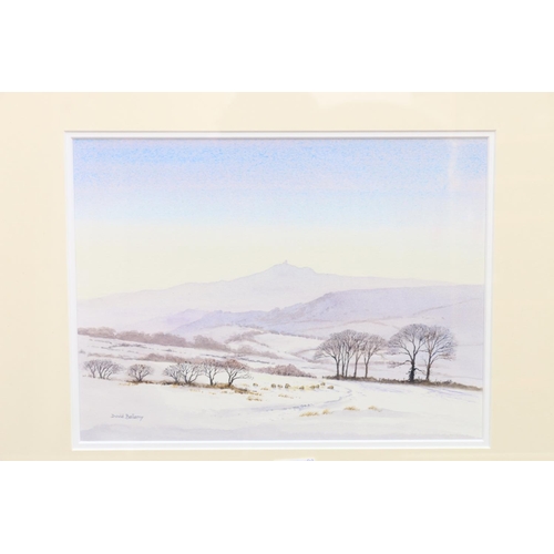 545 - DAVID BELLAMY (British b1943), Three works: Cottage in Moelwynion; Brentor Dartmoor; Walrus Siesta, ... 