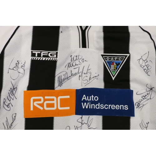 75K - Dunfermline Athletic Football Club home top  signed by the 2002/2003 squad.