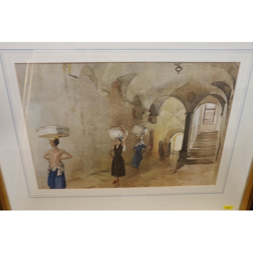 483 - SIR WILLIAM RUSSELL FLINT RA ROI (Scottish 1880-1969), ten framed prints, the largest frame size 48c... 