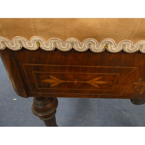 97 - Antique piano stool.