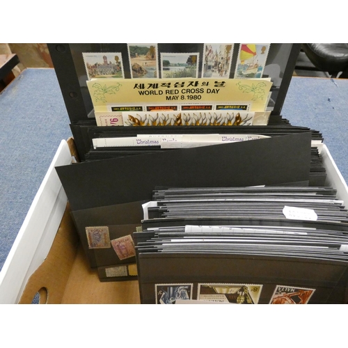 118 - Large box of World stamps.