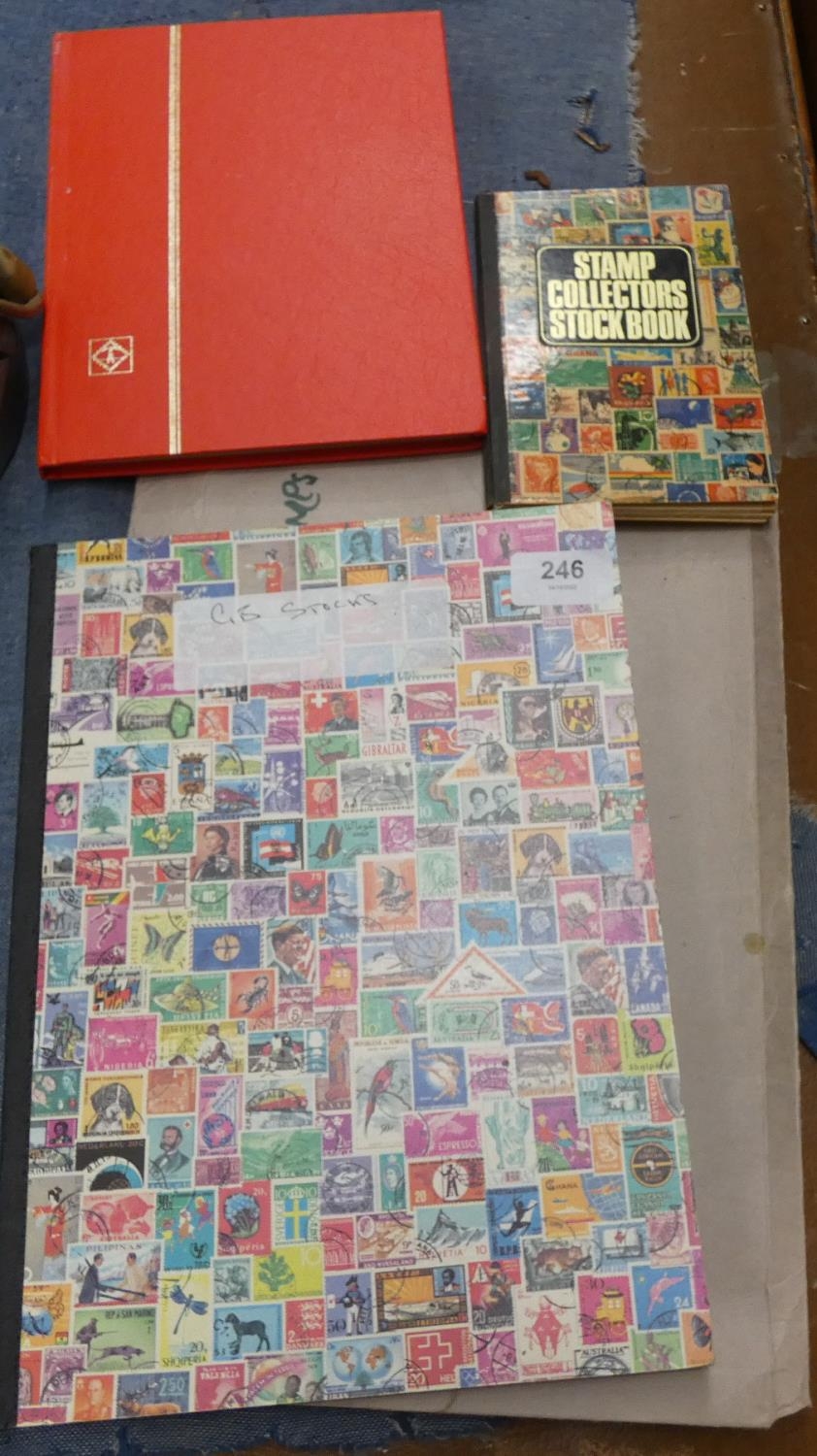 collection-of-stamp-albums