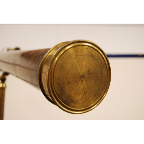 177 - Victorian astronomical brass telescope by Newton & Co., Opticians, marked to the telescope 'Newt... 