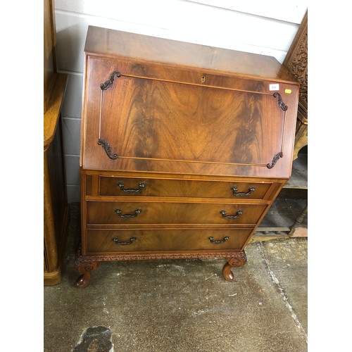 515 - Mahogany fall front bureau