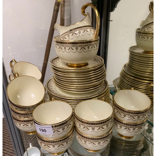 190 - 'Grosvenor' China  part tea set