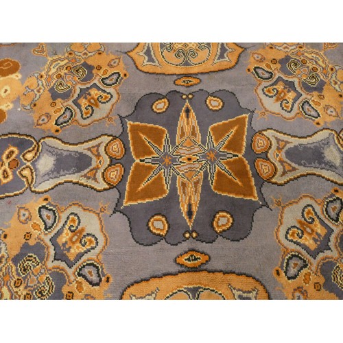 453 - Early 20th Century Art Nouveau / Arts & Crafts hand knotted carpet, c.1910, possibly of Dutch ma... 